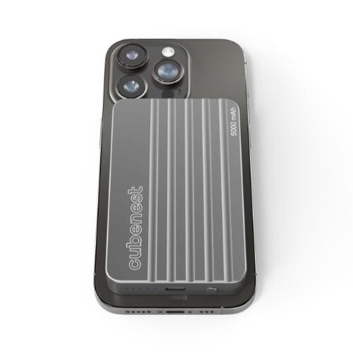 Cubenest Baterie externă 5000 mAh S1B1 gri