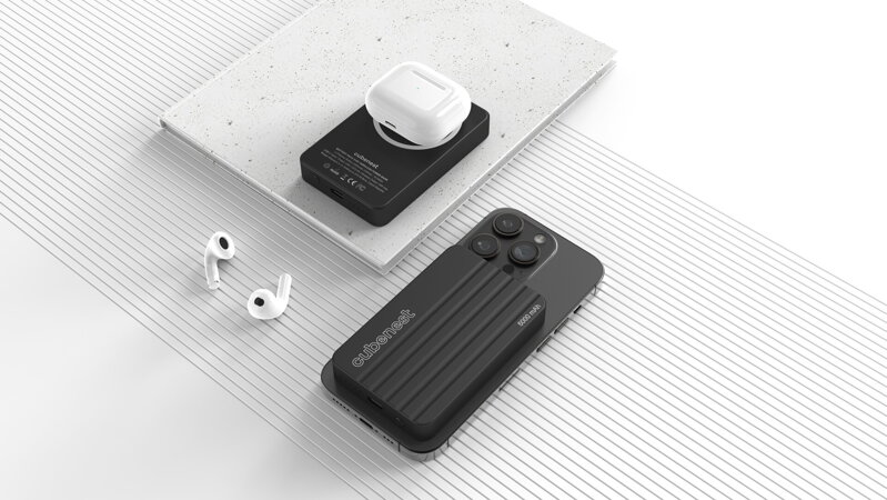 Cubenest Baterie externă 5000 mAh S1B1 negru
