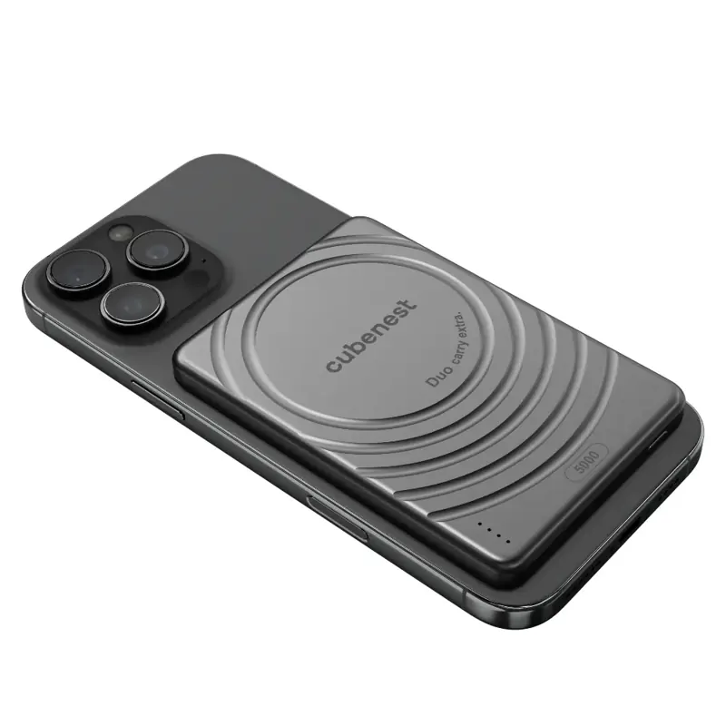 Cubenest Baterie externă SlimDual 5000 mAh S1B3D negru Cubenest Baterie externă SlimDual 5000 mAh S1B3D negru