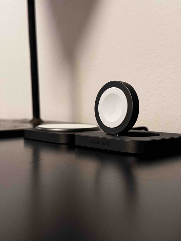 Cubenest Încărcător pliabil magnetic wireless 2 în 1 S211