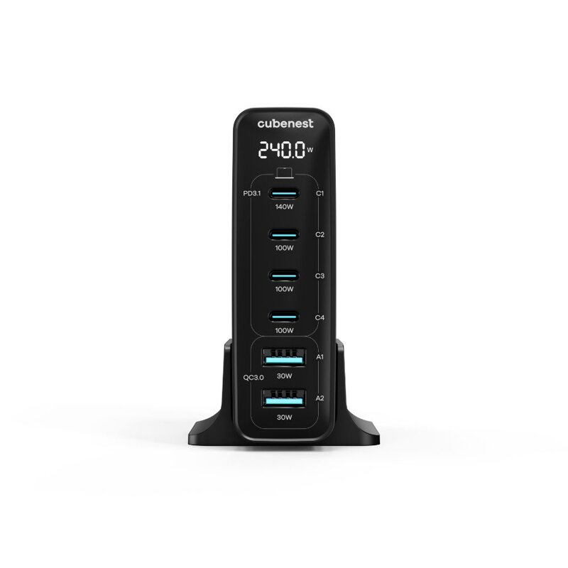 Cubenest GaN Încărcător rețea 240W S6D0