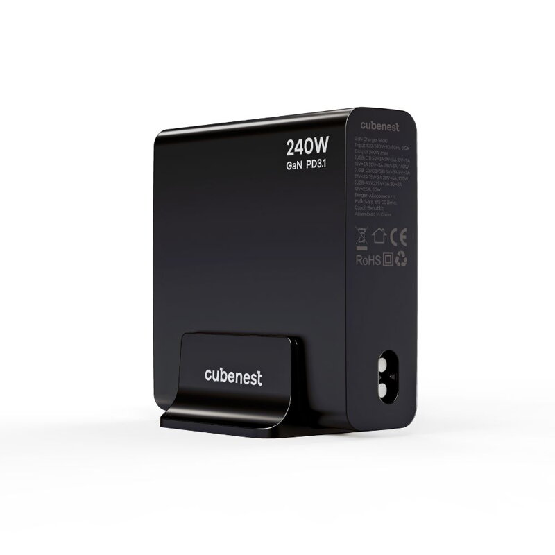 Cubenest GaN Încărcător rețea 240W S6D0