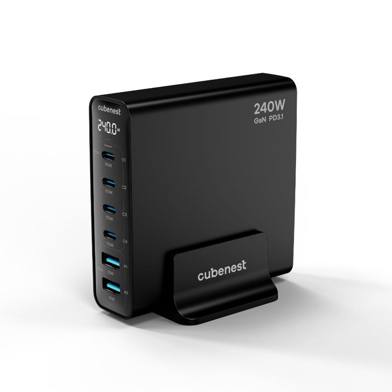 Cubenest GaN Încărcător rețea 240W S6D0