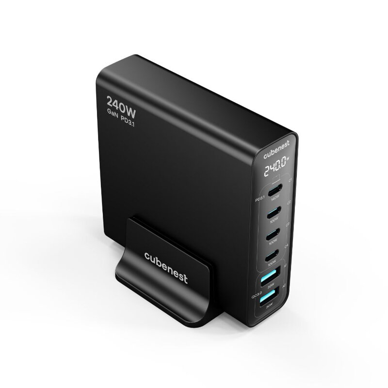 Cubenest GaN Încărcător rețea 240W S6D0