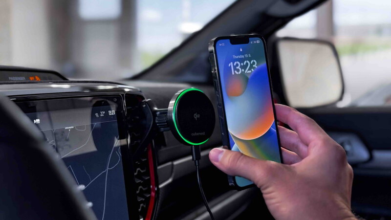 Cubenest Qi2 Încărcător auto magnetic wireless SQ1C0