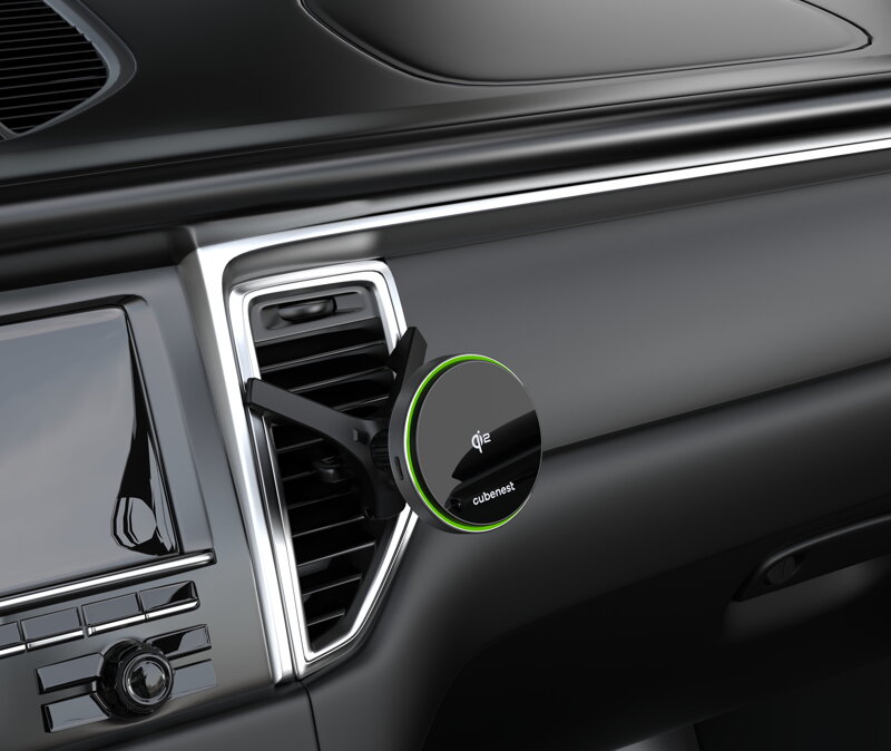 Cubenest Qi2 Încărcător auto magnetic wireless SQ1C0