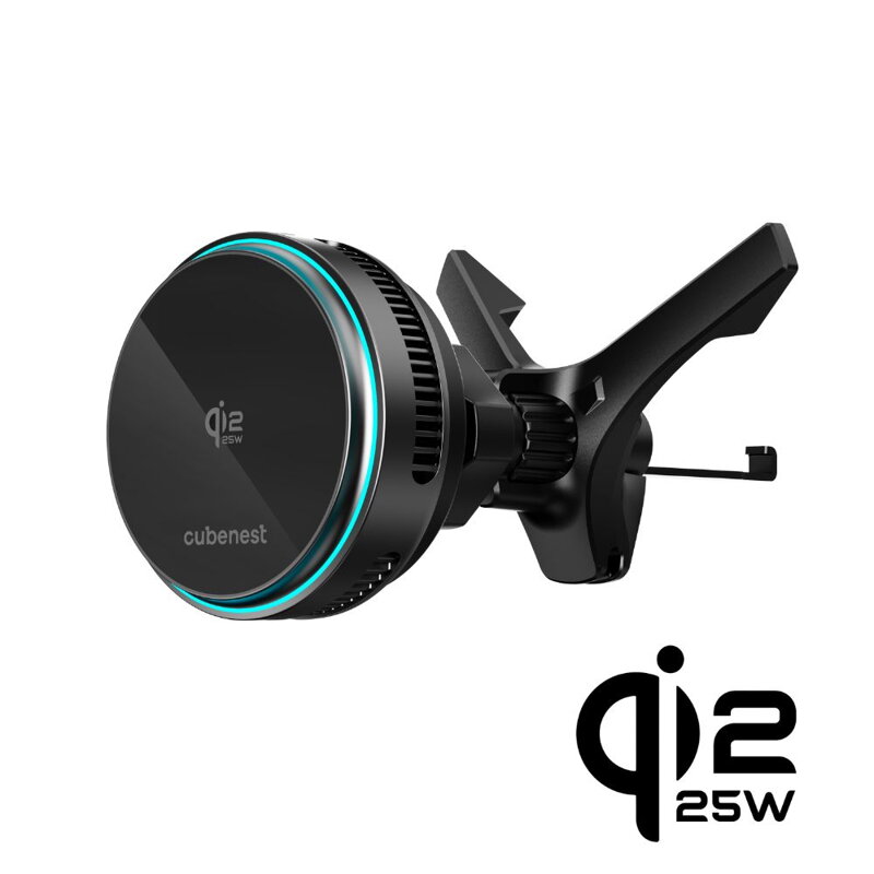 Cubenest Qi2.2 Răcire încărcător auto magnetic wireless SQ1C2