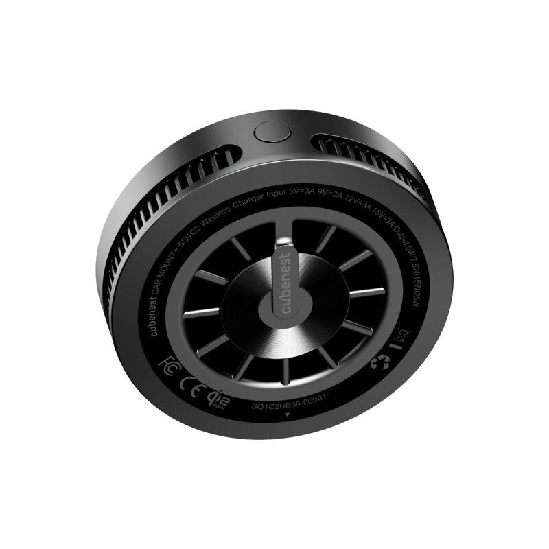 Cubenest Qi2.2 Răcire încărcător auto magnetic wireless SQ1C2