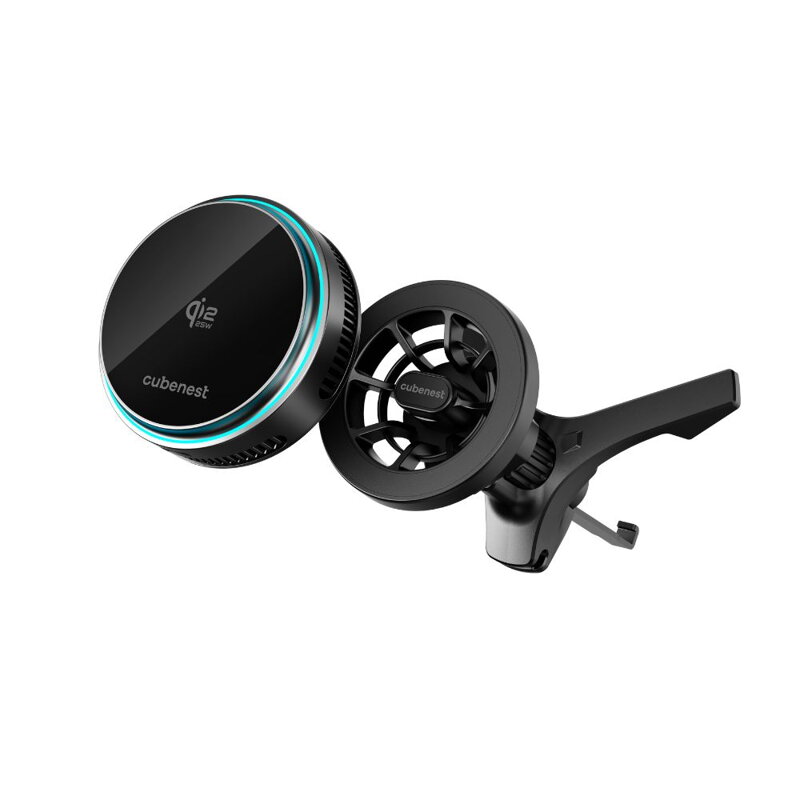 Cubenest Qi2.2 Răcire încărcător auto magnetic wireless SQ1C2