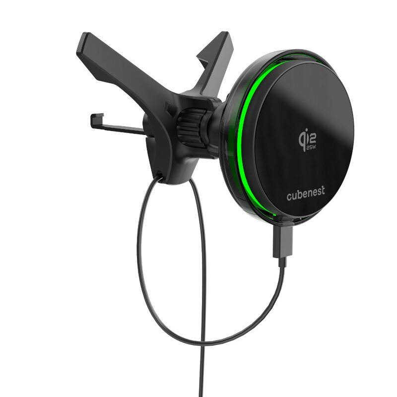 Cubenest Qi2.2 Răcire încărcător auto magnetic wireless SQ1C3