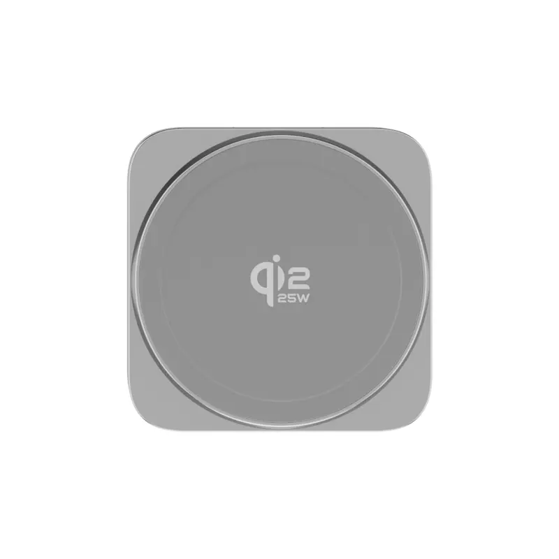 Cubenest Qi2.2 Încărcător magnetic wireless pliabil 3 în 1 SQ312 Ultra gri