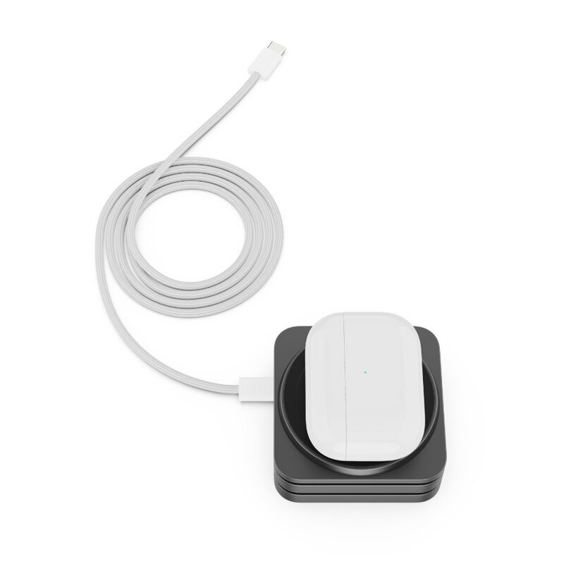 Cubenest Qi2.2 Încărcător pliabil magnetic wireless 3 în 1 SQ312 Pro negru