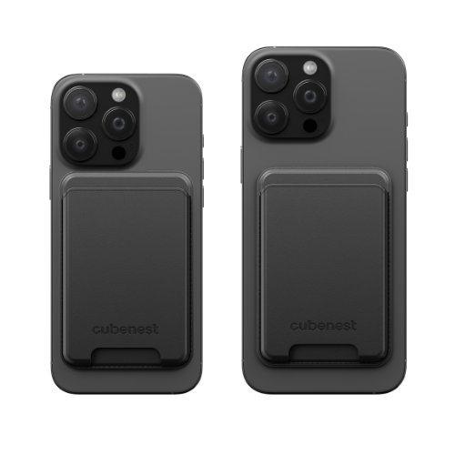 Cubenest Premium Magnetic Wallet and Holder WT01S negru