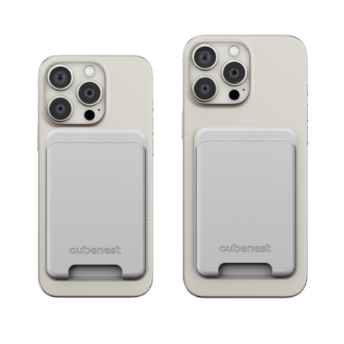 Cubenest Premium Magnetic Wallet and Holder WT01S titan