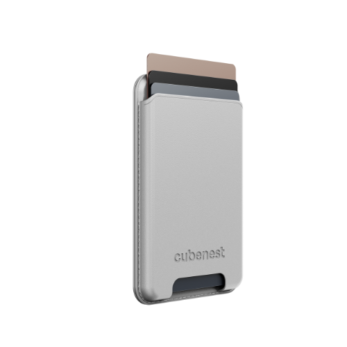 Cubenest Premium Magnetic Wallet and Holder WT01S titan