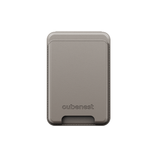 Cubenest Premium Magnetic Wallet and Holder WT01S aur