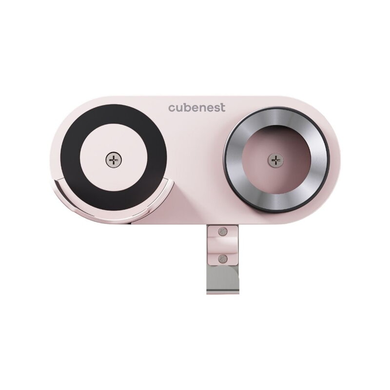 Cubenest Suport magnetic pentru uscător de păr SwiftDry SDHD01 roz