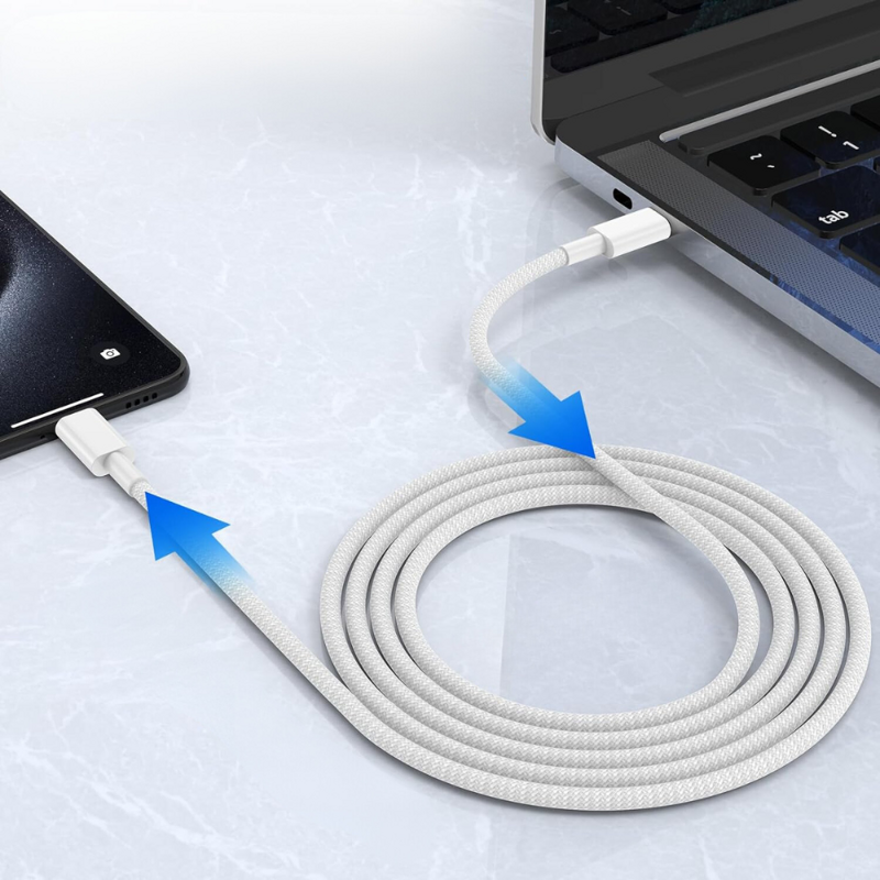 Cubenest Cablu USB-C/USB-C 60W 1m 1buc