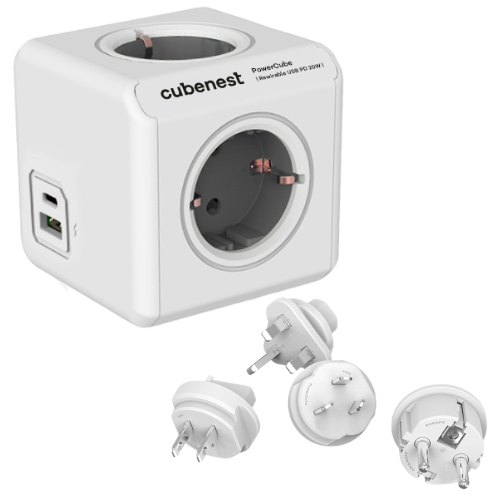 Cubenest PowerCube Rewirable USB A+C PD 20 W 1,5 m