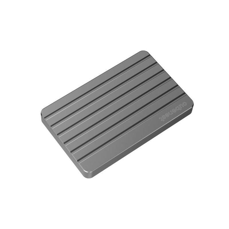 Cubenest Magnetic Wallet din Aluminiu WT02 gri